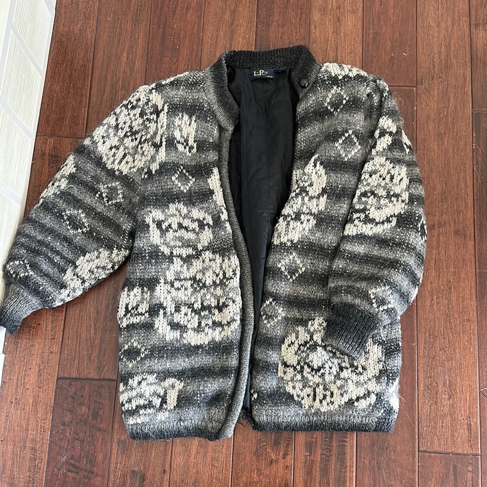 Knit Zip Up Sweater